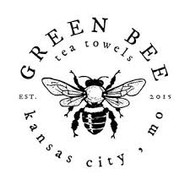 Green Bee Tea Towels